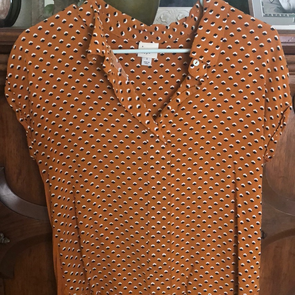A New Day geo print shirt